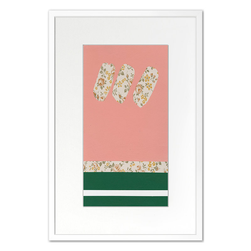 «Summer 2022 Elegant Options 2», impression encadrée sur papier par Kyle Goderwis, Cadre simple blanc, H 30 po x l 20 po