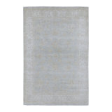 Mildreth One-of-a-Kind Rectangle 6'0" X 8'10" New Age Wool Area Rug in Light Gray