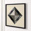Translucent Form 2' Framed Graphic Art Print on Glass