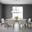 Lustre de salle à manger 9 lumières avec abat-jour transparent Kirkham Couey-705636280