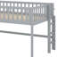 Low Loft Bed With Ladder And Slide-115975083