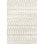 Tapis marocain à motif géométrique gris / blanc cassé Giannini