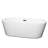 Mermaid 67'' x Soaking Acrylic Bathtub-50480613