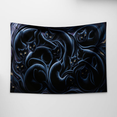 Halloween cats Wall Tapestry
