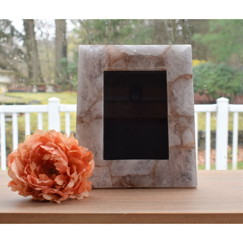 Cadre photo à quartz, 6,5 po x 4,5 po