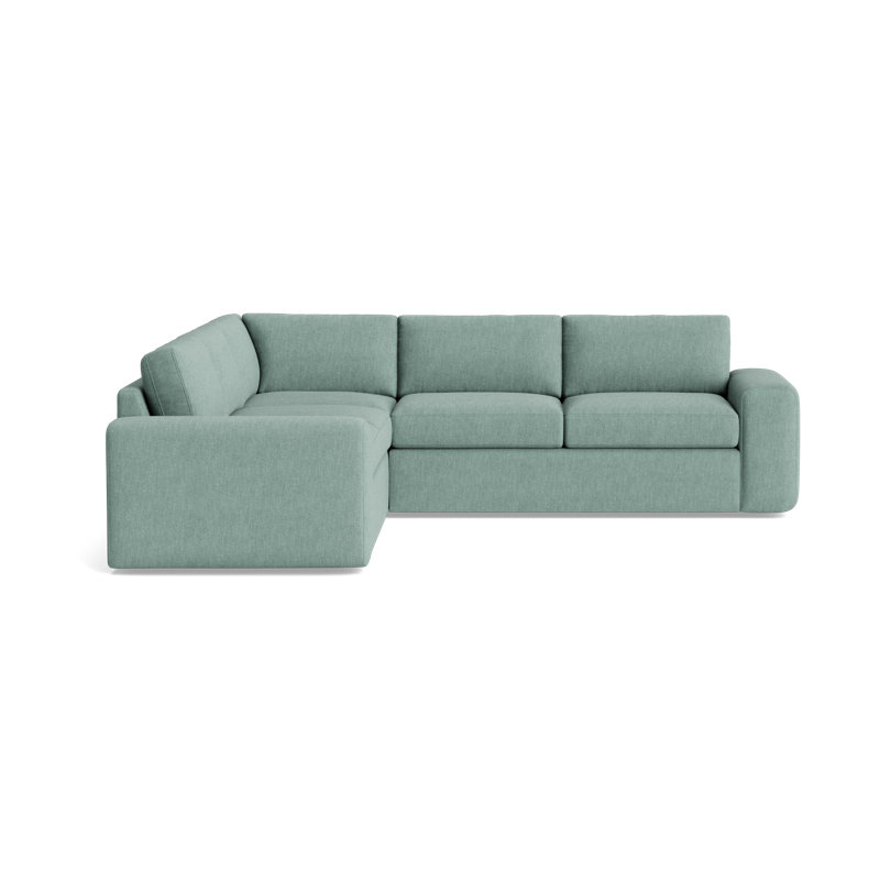 The OG Sectional, Left Hand Facing, Performance Weave - Spa