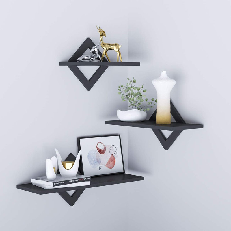 Floating Shelf, Black