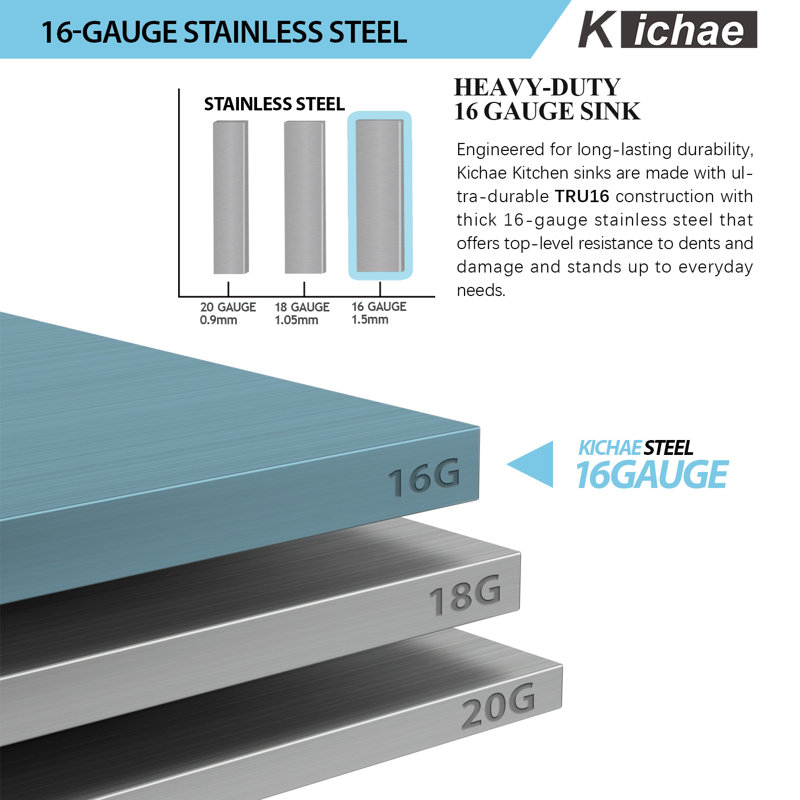 32‘’ L x 19‘’ W Undermount Single Bowl Stainless Steel Kitchen Sink with Sink Grid, Strainer and Roll-up Rack