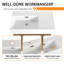 Meuble-lavabo mural simple 30 po avec lavabo en résine, tiroir à fermeture en douceur, fixation à flotteur