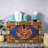Large Retro Distressed Solid Wood Accent Trunk