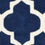 Tapis en laine touffeté à la main Carolene-881421913