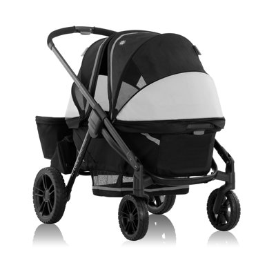 Evenflo Foldable 4 Wheel Wagon with Storage -  18912482