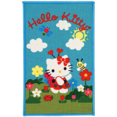 Rectangle 39 cm x 59 cm Nylon Flatweave Dhurrie Area Rug