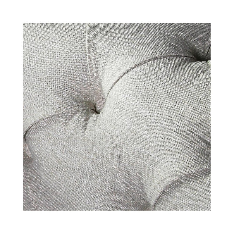 Milan 71'' Linen Rolled Arm Settee