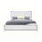Almera Glitter White Bed-2019194817