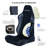 Vertagear Adjustable Reclining Ergonomic Faux Leather Swiveling PC & Racing Game Chair-75264608