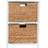 21.25 " Wide 2 Solid Wood Vertical Filing Cabinet-571038141