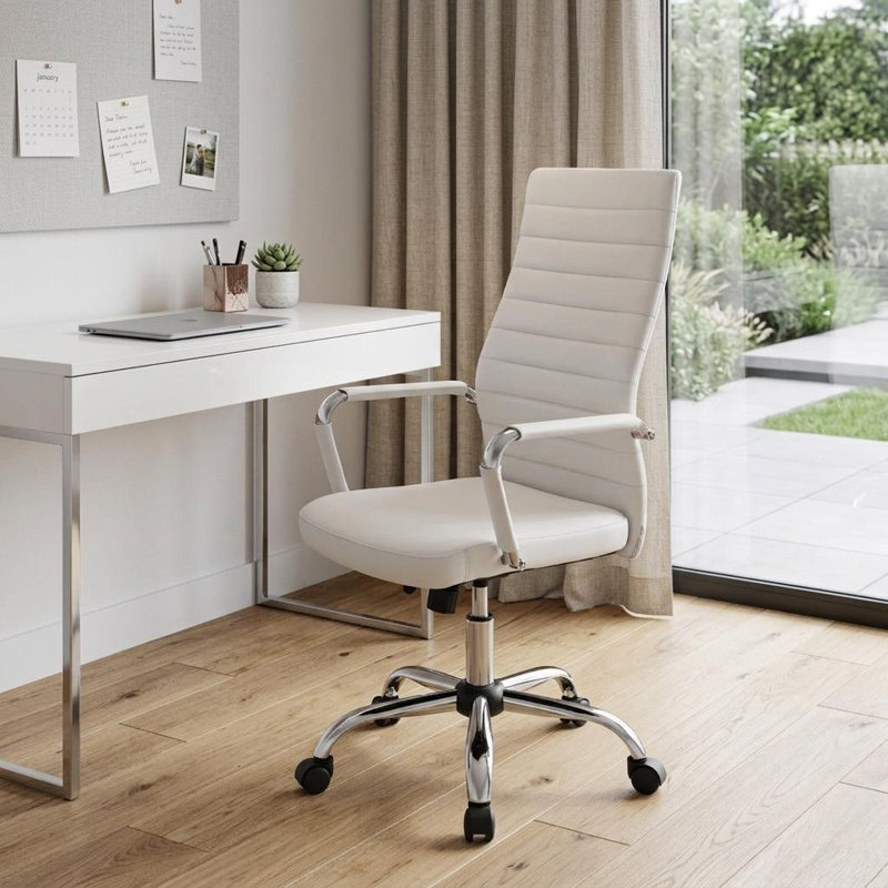 Chaise de travail, Blanc