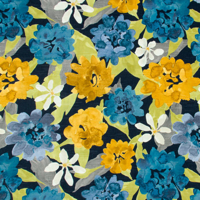 Lush Floral Cotton Fabric
