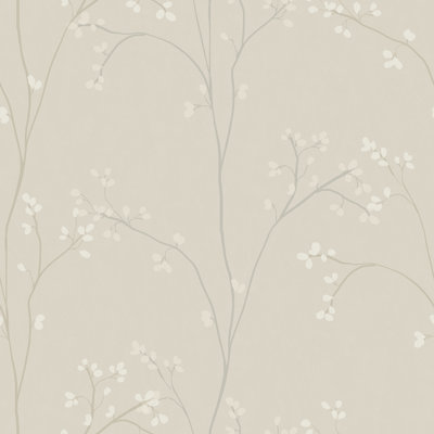 Blossom Stripe Peel and Stick Wallpaper
