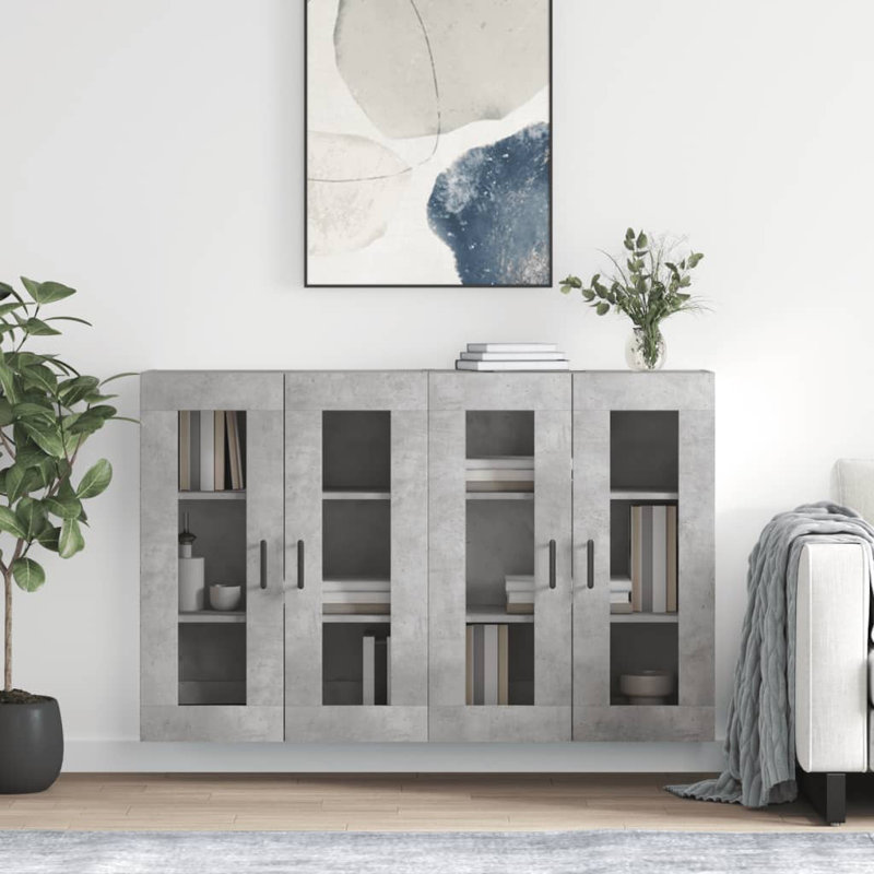 Miriama 69.5cm Sideboard, Concrete Grey