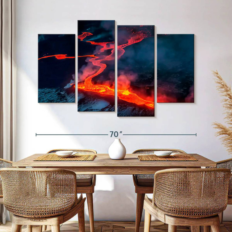 Alvord Holuhraun Lava Flow, 42" H x 68" W
