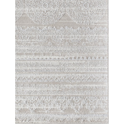 Tapis oriental crème