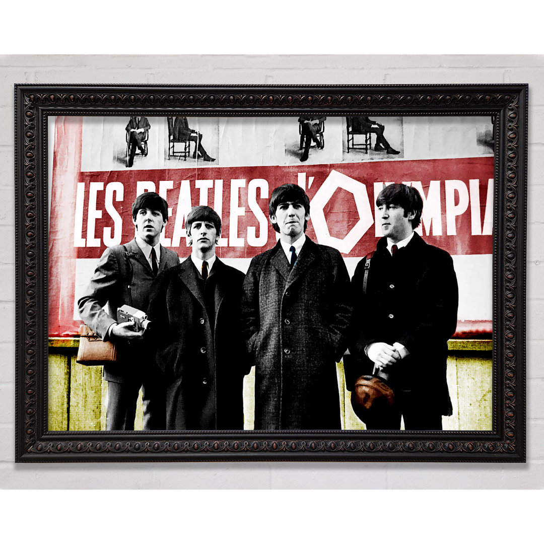 Die Beatles in Liverpool - Einzelne Bilderrahmen Kunstdrucke