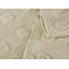 Tapis beige uni en laine tissé à plat à la main Virginie-86793837