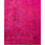 Overdyed One-of-a-Kind 2' 6" X 10' 5" Hand Knotted Area Rug