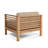 Amblewood Summer Teak Outdoor Club Chair-966364012-966364015