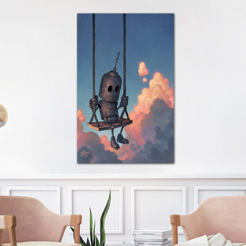 The Meteorologist by Matt Dixon - Wrapped Canvas Print, 101.6 cm H x 66.04 cm W x 3.175 cm D