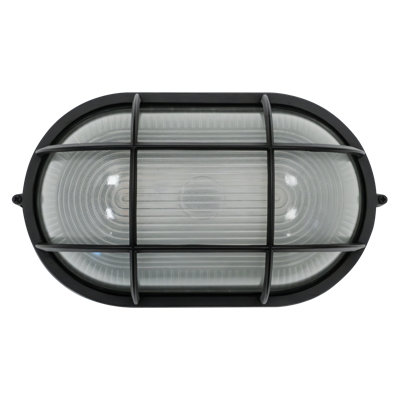 Oval LED Outdoor Bulkhead - 11"H - 3CCT Selectable