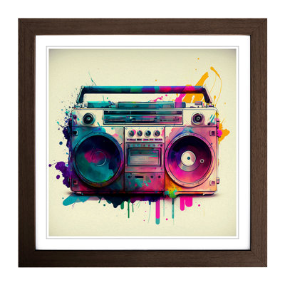 Single Picture Frame Print on Wood