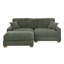 3-Pieces Modular Sofa With Ottoman-991118651