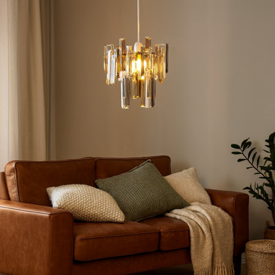 Keiran 1 - Light Crystal Pendant
