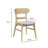 Upholstered Solid Wood Dining Chair-121600683