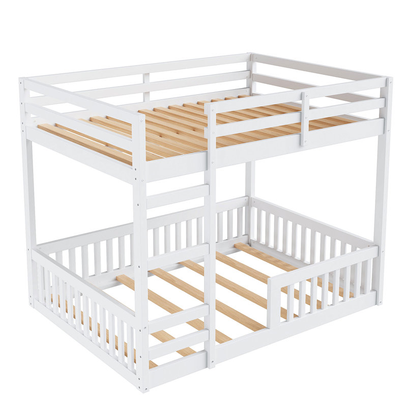 Full Over Full Bunk Bed, White