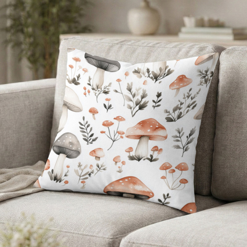 Coussin décoratif Boho, H 16 po x l 16 po