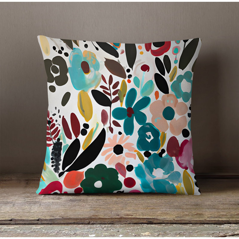 Throw Pillow, Pillow Cover Only - No Insert, 16"H x 16"W