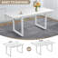 Ensemble de table de salle à manger 70,86 po à rallonge pour 4 à 6 personnes-588504485-588504489-588504491