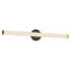 Vire 30-in Black dimmable LED Wall Sconce-381057344