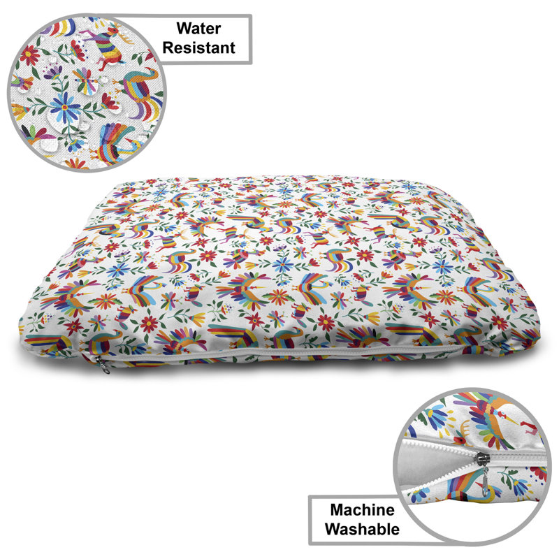 Multicolore, lit pour animal de compagnie Ambesonne