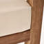 Causeuse et table basse d'extérieur Genser