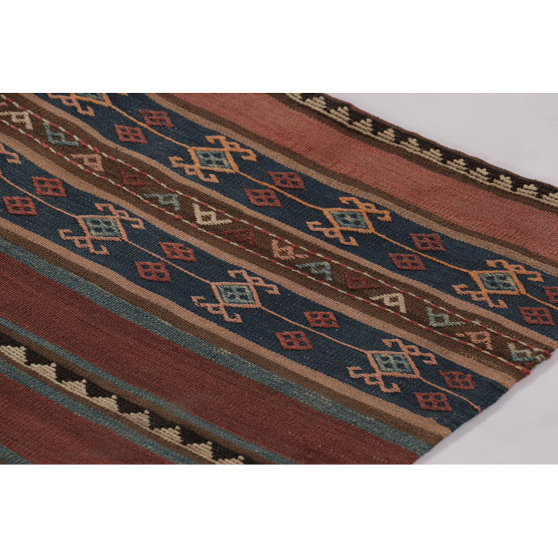 Kilim & Flatweave One-of-a-Kind 2'10X12'8 Area Rug