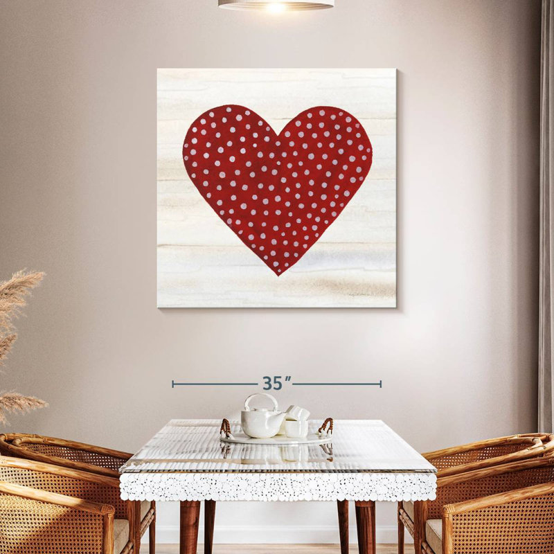Rustic Valentine Heart I, H 39 po x l 39 po