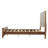 Camak 3-Piece Mid-Century Modern Wooden Bedroom Set With Platform Bed And 2-Drawer Nightstands-122901680-122901679