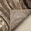 Tapis brun à motif abstrait Fresno-102211040