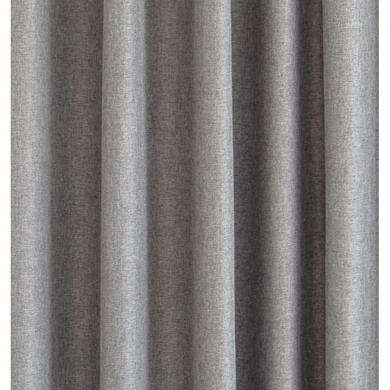 Aritha Room Darkening Curtain, Pebble