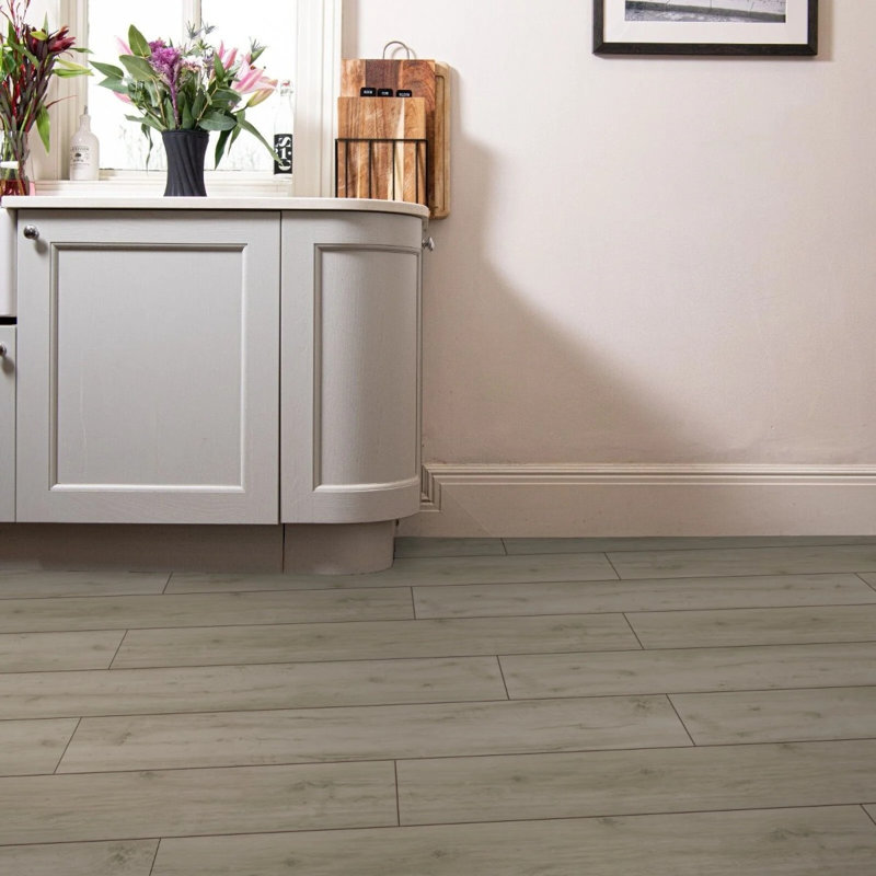 Oak Laminate Flooring, Beige